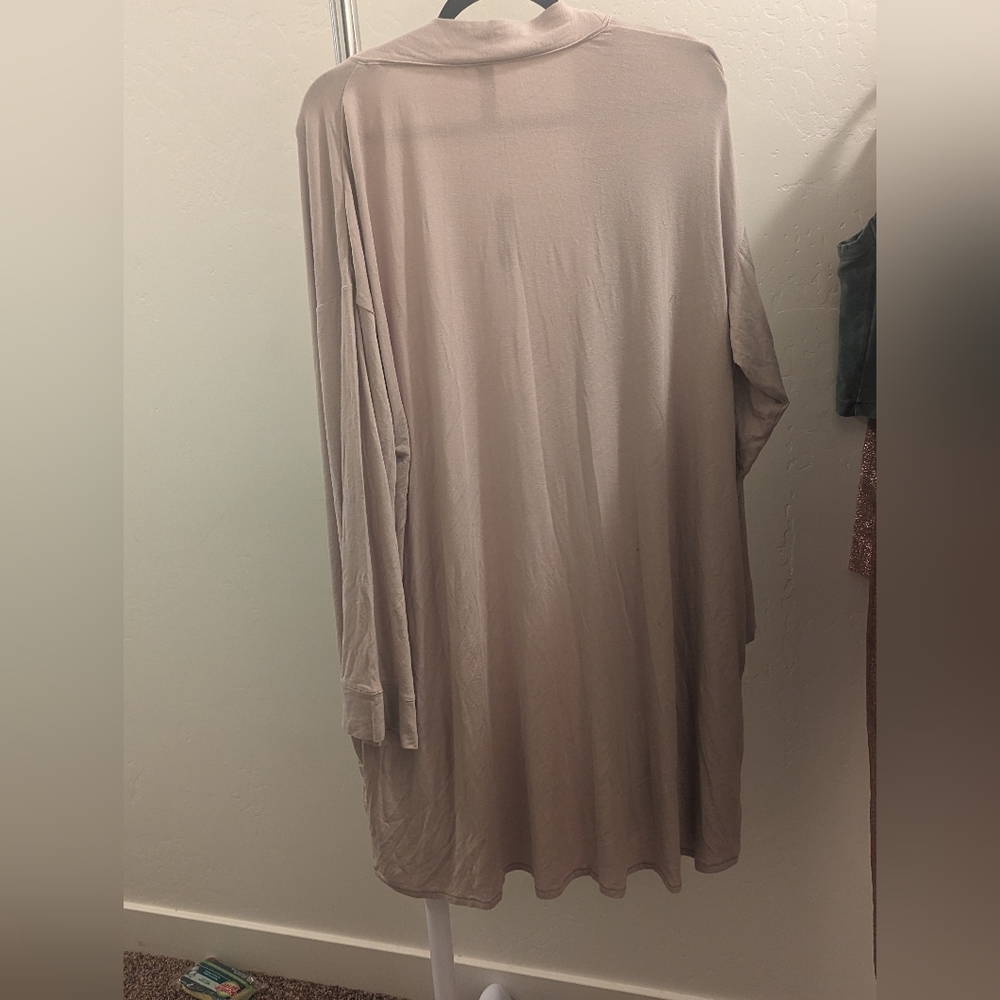 Skims Sleep Robe Taupe - Picture 3 of 4